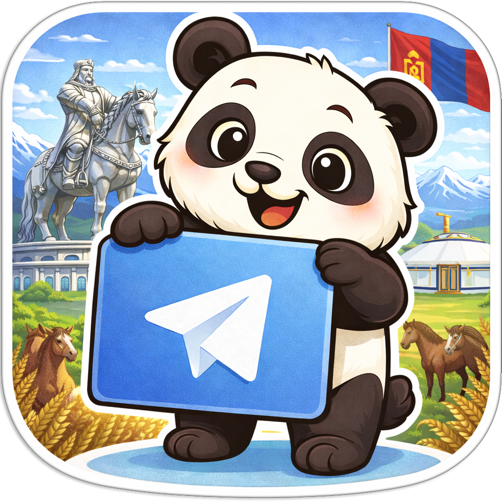 Telegram Mongolia +976 | TDATA and Session + JSON